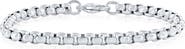 BLACKJACK Men's Box Chain Bracelet