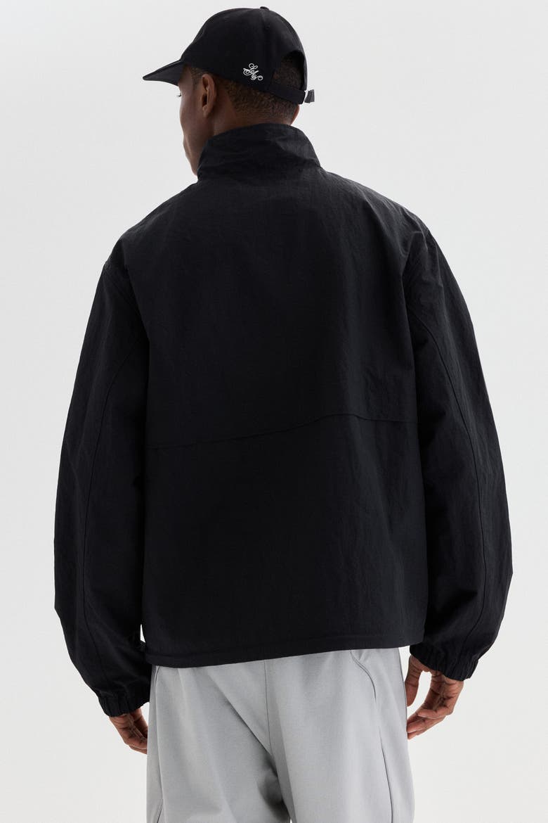 Water-repellent Windbreaker, Alternate, color, Black