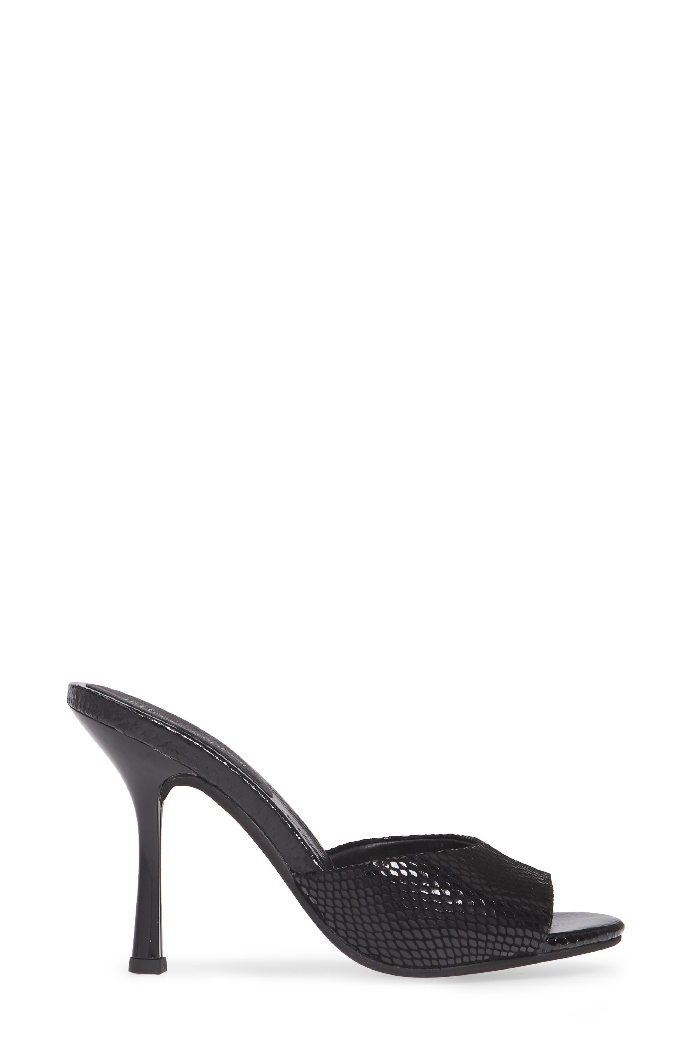 PG13 Slide Sandal, Alternate, color, BLACK SNAKE PRINT