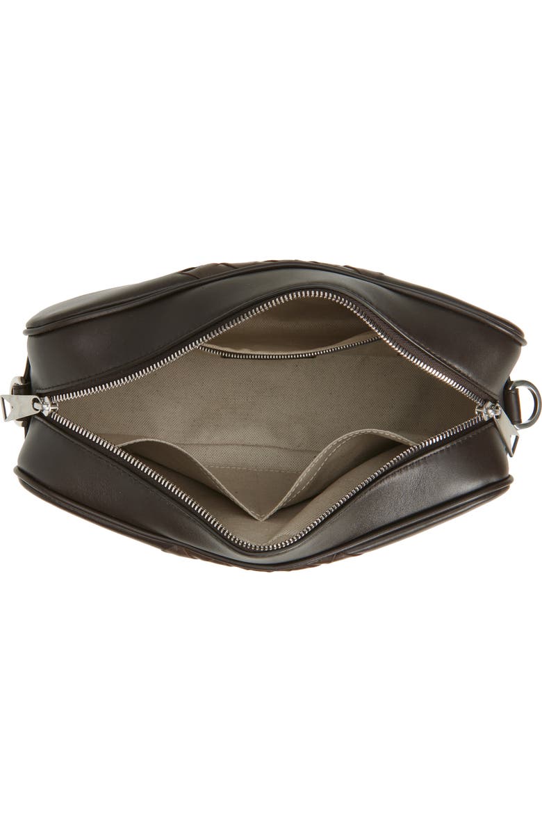 Bottega Veneta Smooth & Intrecciato Leather Camera Crossbody Bag, Alternate, color,