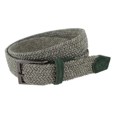 Big and Tall Madden Marble Weave 35mm Golf Stetch Belt