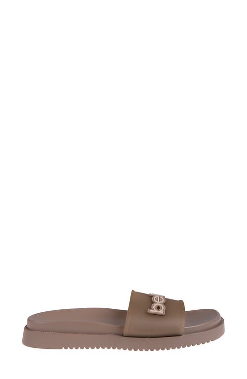 Bebe Translucent Slide Sandal