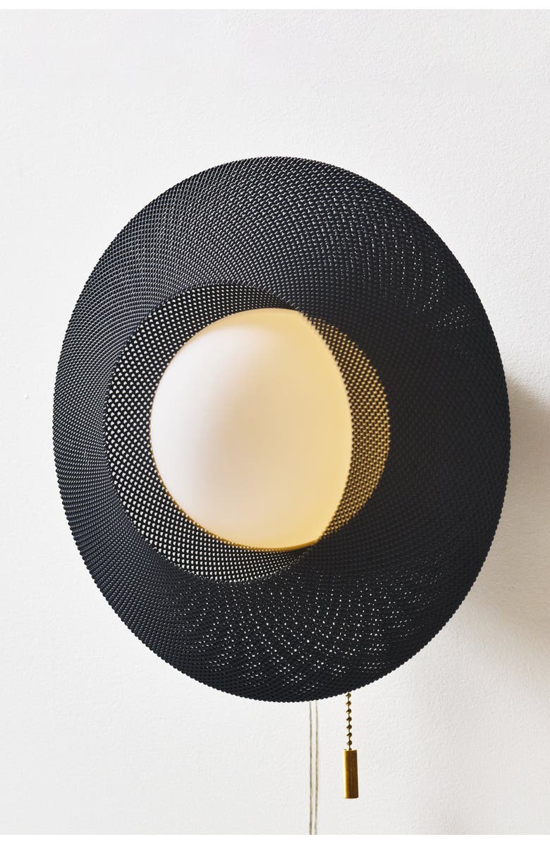 WOOJ DESIGN Helios Sconce, Main, color, Matte Black