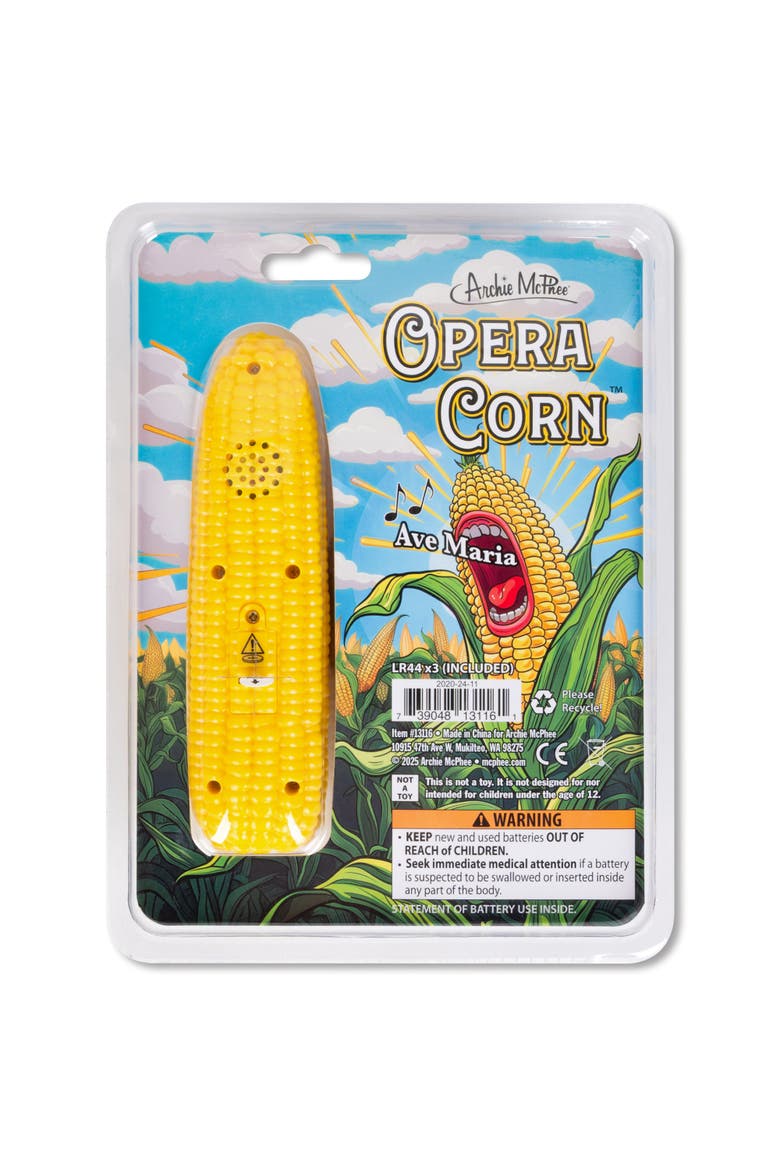 Opera Corn Novelty Toy, Alternate, color, Multicolored