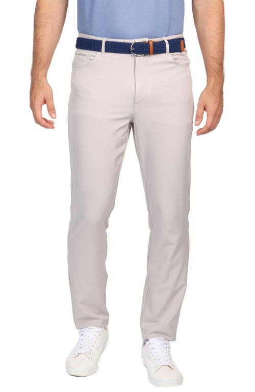 Tailorbyrd Five-pocket Performance Pants In Stone