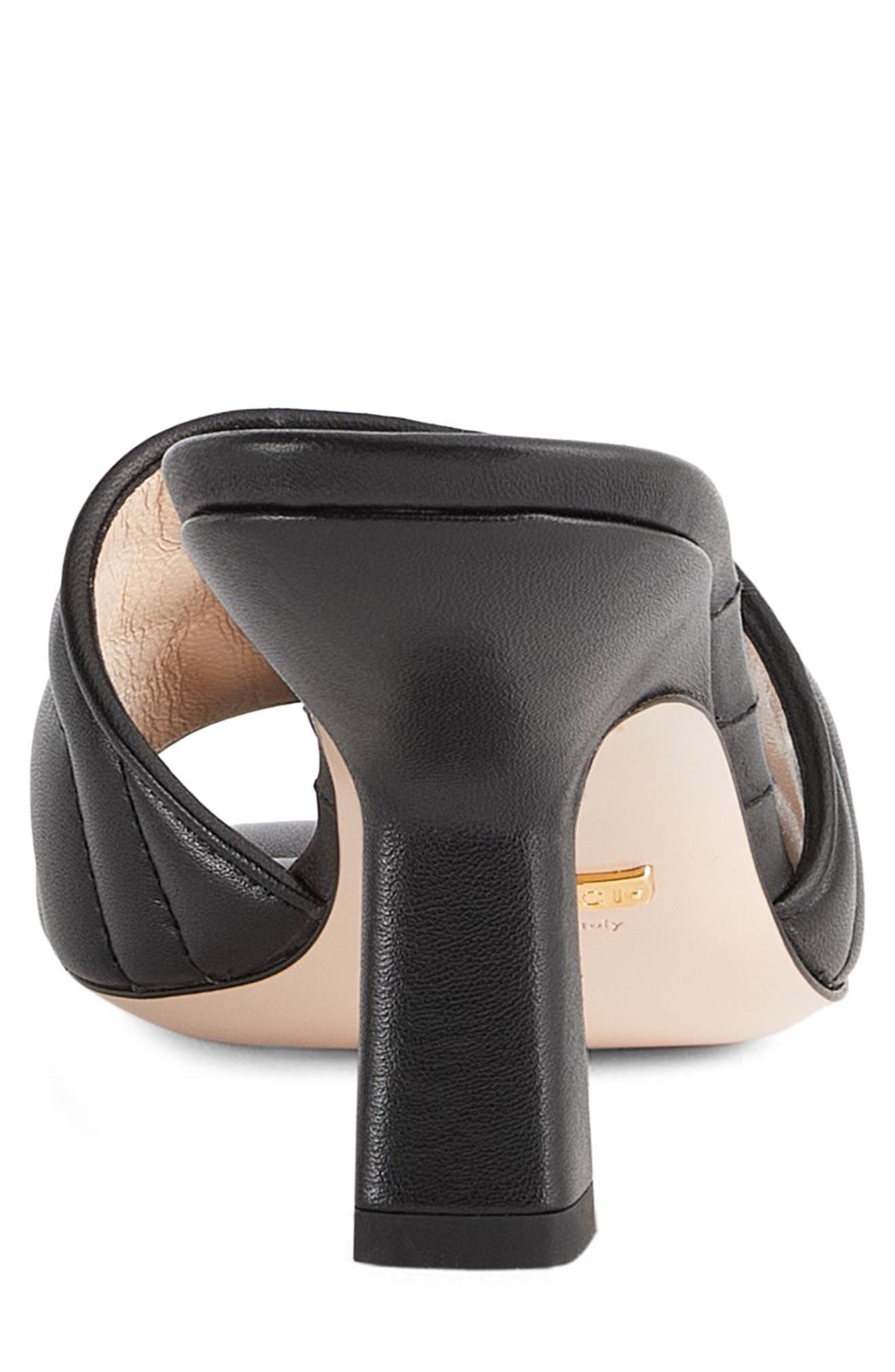 Gucci GG Quilted Slide Sandal, Alternate, color, 