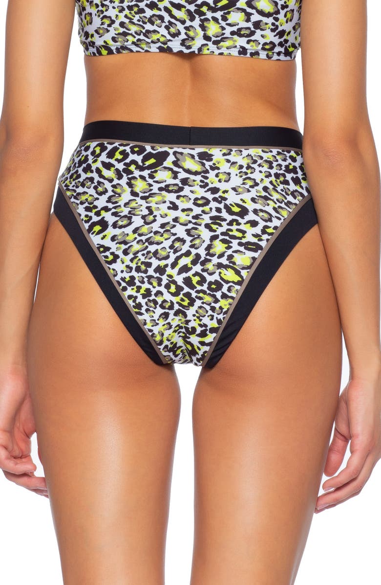 Soluna Into the Wild High Waist Bikini Bottoms, Alternate, color, 