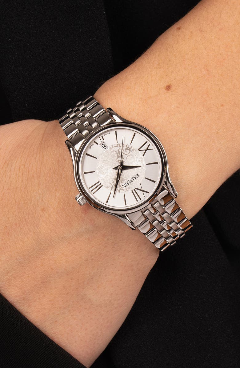 BALMAIN WATCHES Beleganza Bracelet Watch, 32mm, Alternate, color, Stainless Steel