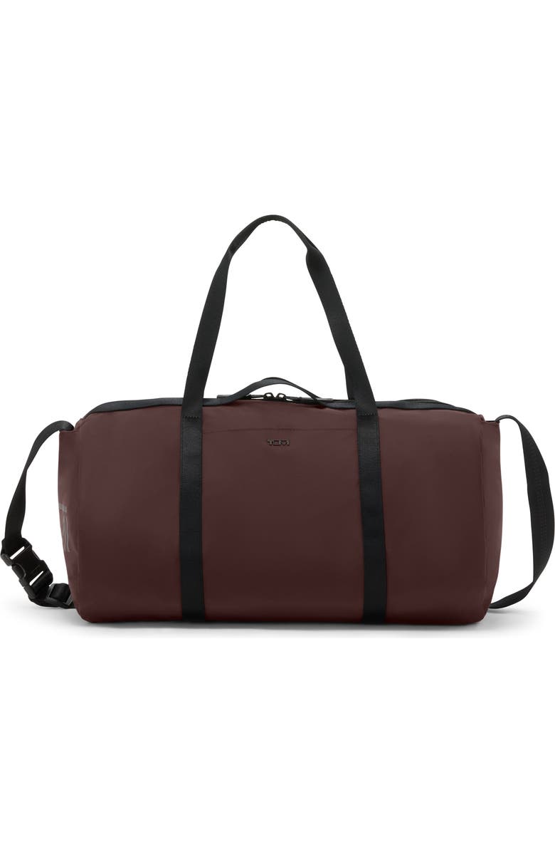 TUMI Just in Case Duffle Bag, Main, color, Oxblood
