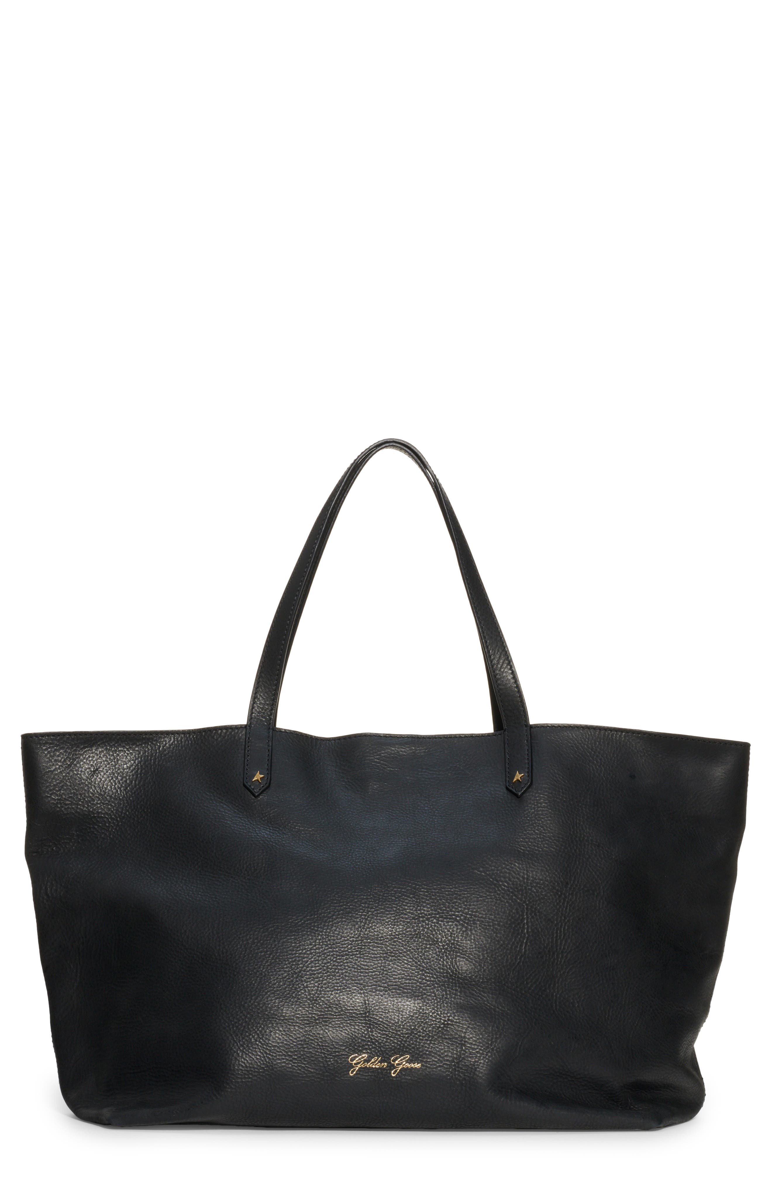 Golden Goose Pasadena Leather Tote, Main, color, 