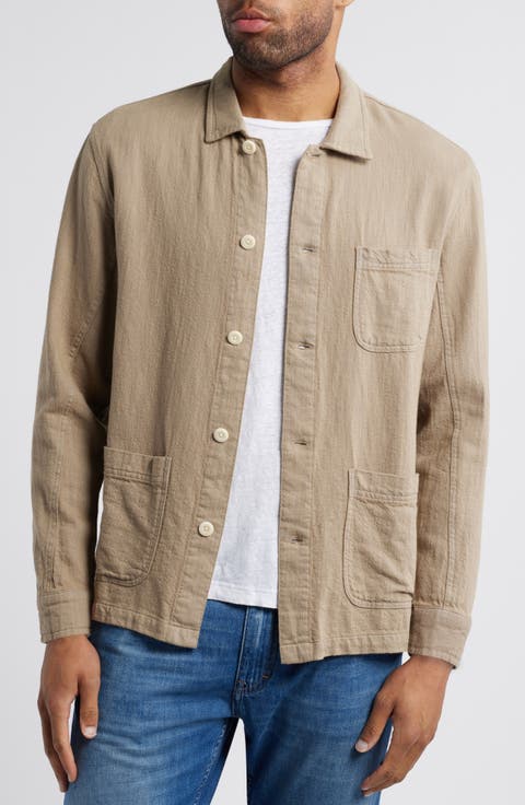 Ambrose Cotton & Linen Shirt Jacket