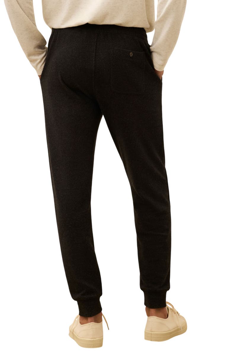 Faherty Legend Joggers, Alternate, color, Heathered Black Twill