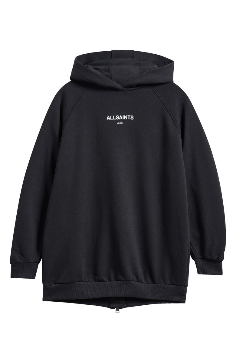 smALLSAINTS by ALLSAINTS Kids' Dana Hoodie Dress, Main, color, Black