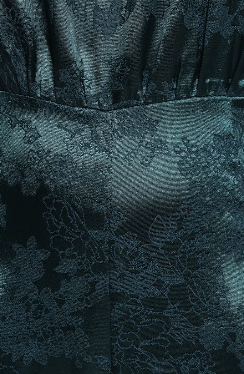 Petal & Pup Shellbie Halter Wide Leg Jumpsuit, Alternate, color, Teal