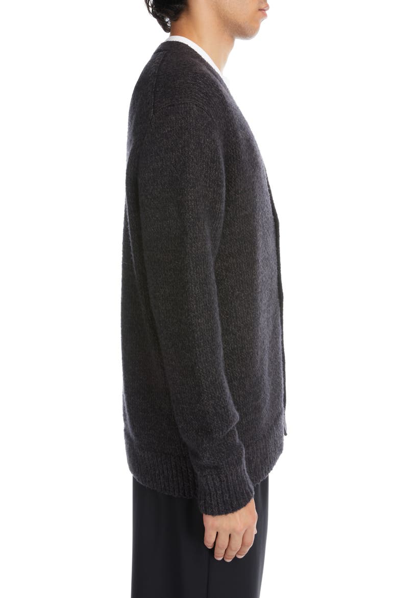 Studios V-Neck Cardigan, Alternate, color, USED BLACK