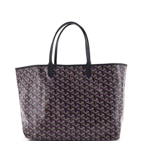 Saint Louis Tote Claire Voie Coated Canvas PM