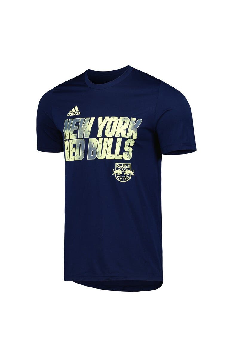 adidas Men's adidas Navy New York Red Bulls Team Jersey Hook AEROREADY T-Shirt, Alternate, color, Navy