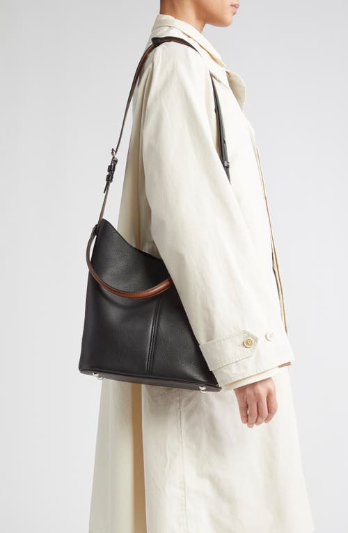 Maison Margiela Dress-age Leather Hobo Bag