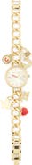 True Religion Analog Quartz Charm Strap Watch, 24.5mm