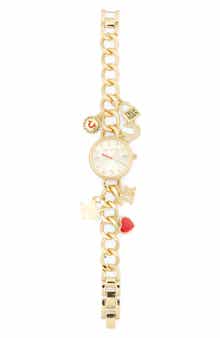 True Religion Analog Quartz Charm Strap Watch, 24.5mm
