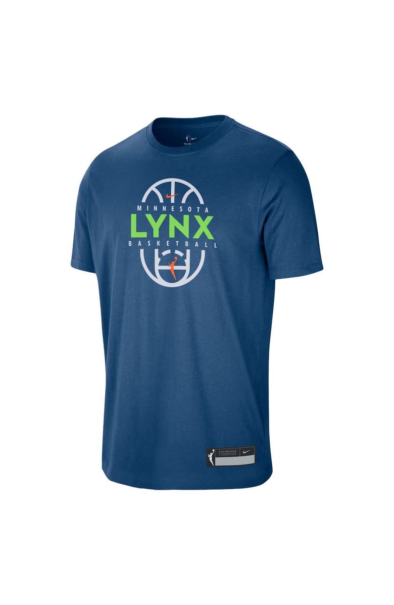Nike Unisex Nike Blue Minnesota Lynx 2026 On-Court Authentic Practice Premium T-Shirt, Alternate, color, Blue