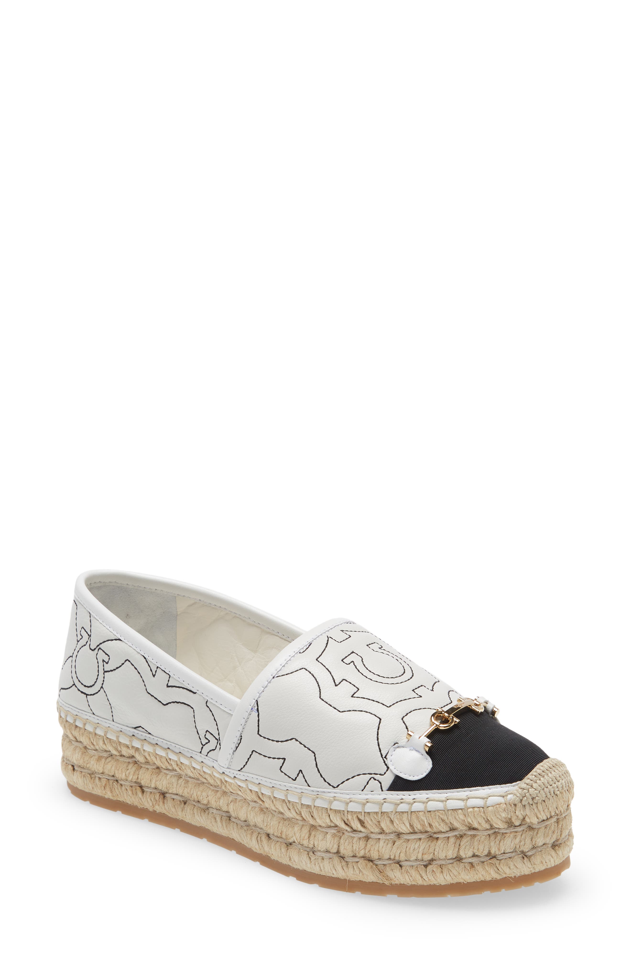 FERRAGAMO Salvatore Ferragamo Kim Platform Espadrille, Main, color, 