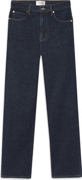 FRAME The Ruler High Waist Straight Leg Jeans