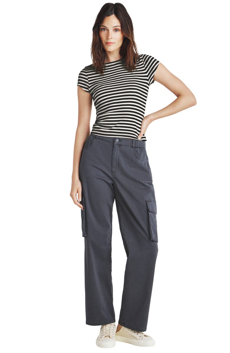Splendid Benson Stripe Rib T-Shirt, Alternate, color, 