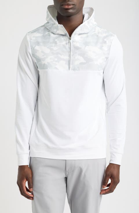 Camo Quarter Zip Hoodie