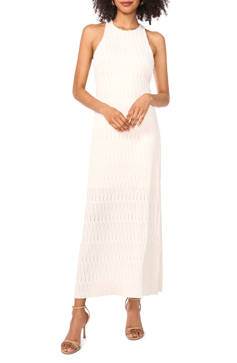 Vince Camuto Tootsie Textured Sleeveless Maxi Dress, Main, color, 