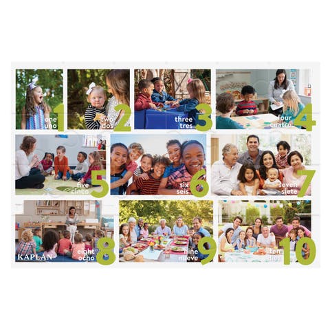 Numbers - Los Numeros - Spanish Floor Puzzle