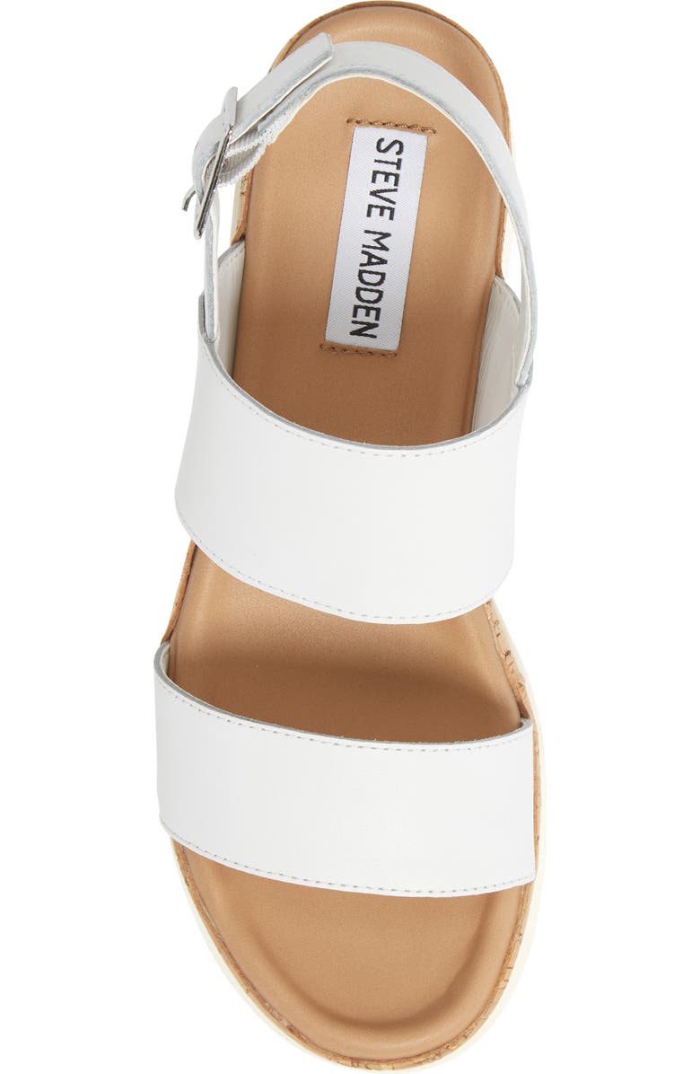 Steve Madden Brenda Wedge Sandal, Alternate, color,