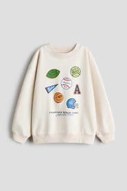 H&M Printed Sweatshirt