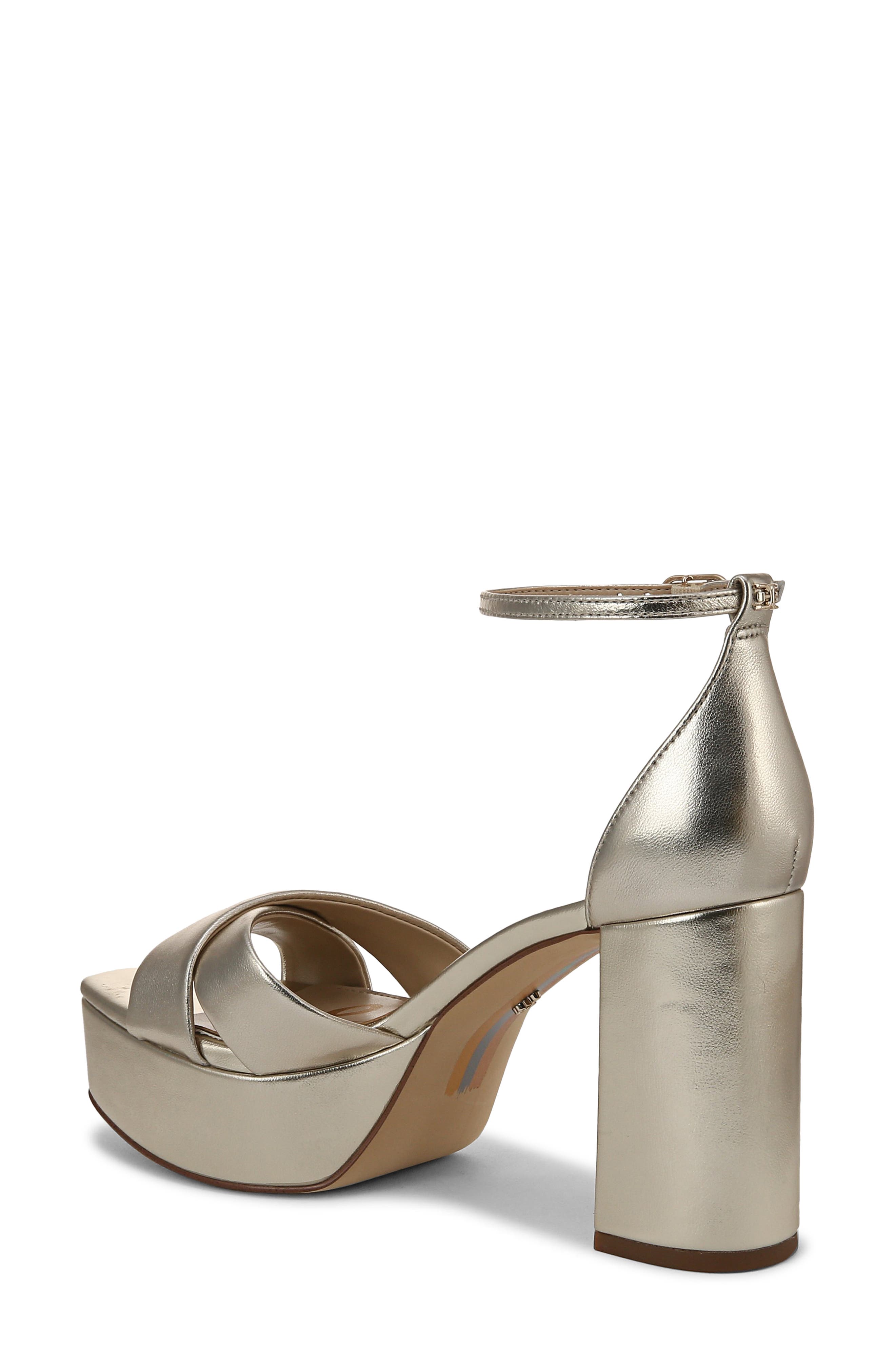 Sam Edelman Jullian Ankle Strap Platform Sandal, Alternate, color, Jute