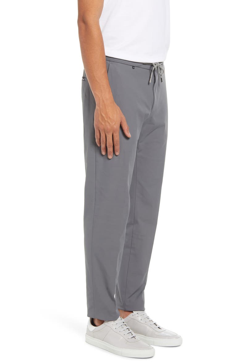 Genius Drawstring Dress Pants, Alternate, color, DARK GREY