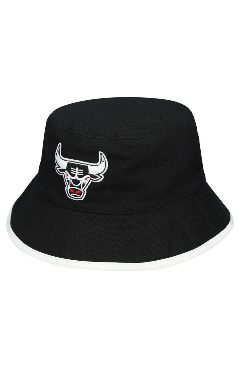 Mitchell & Ness Men's Mitchell & Ness Black/Red Chicago Bulls Flip It Reversible Bucket Hat, Alternate, color, Black