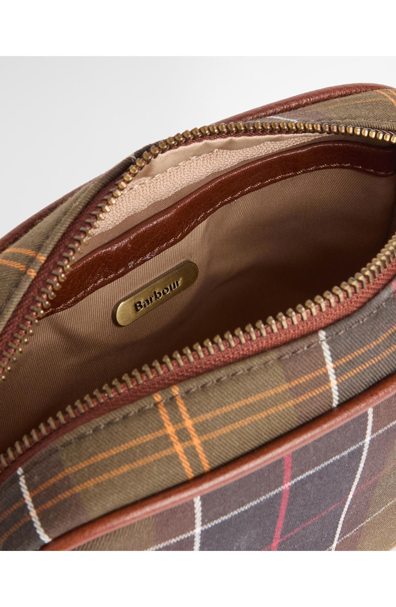 Daphne Mini Tartan Leather Crossbody Bag, Alternate, color, CLASSIC TARTAN