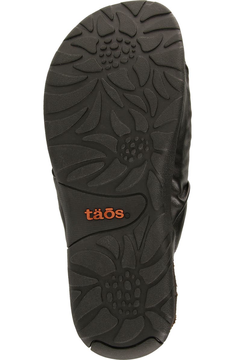 Taos Gift 2 Sandal, Alternate, color, Black Leather