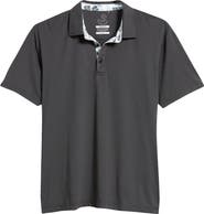 Swannies James Solid Stretch Golf Polo