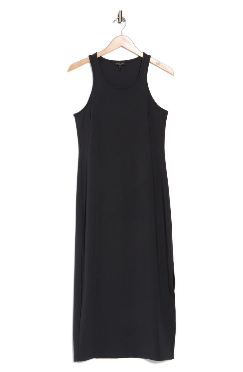rag & bone Jackie Tank Dress, Alternate, color, Black