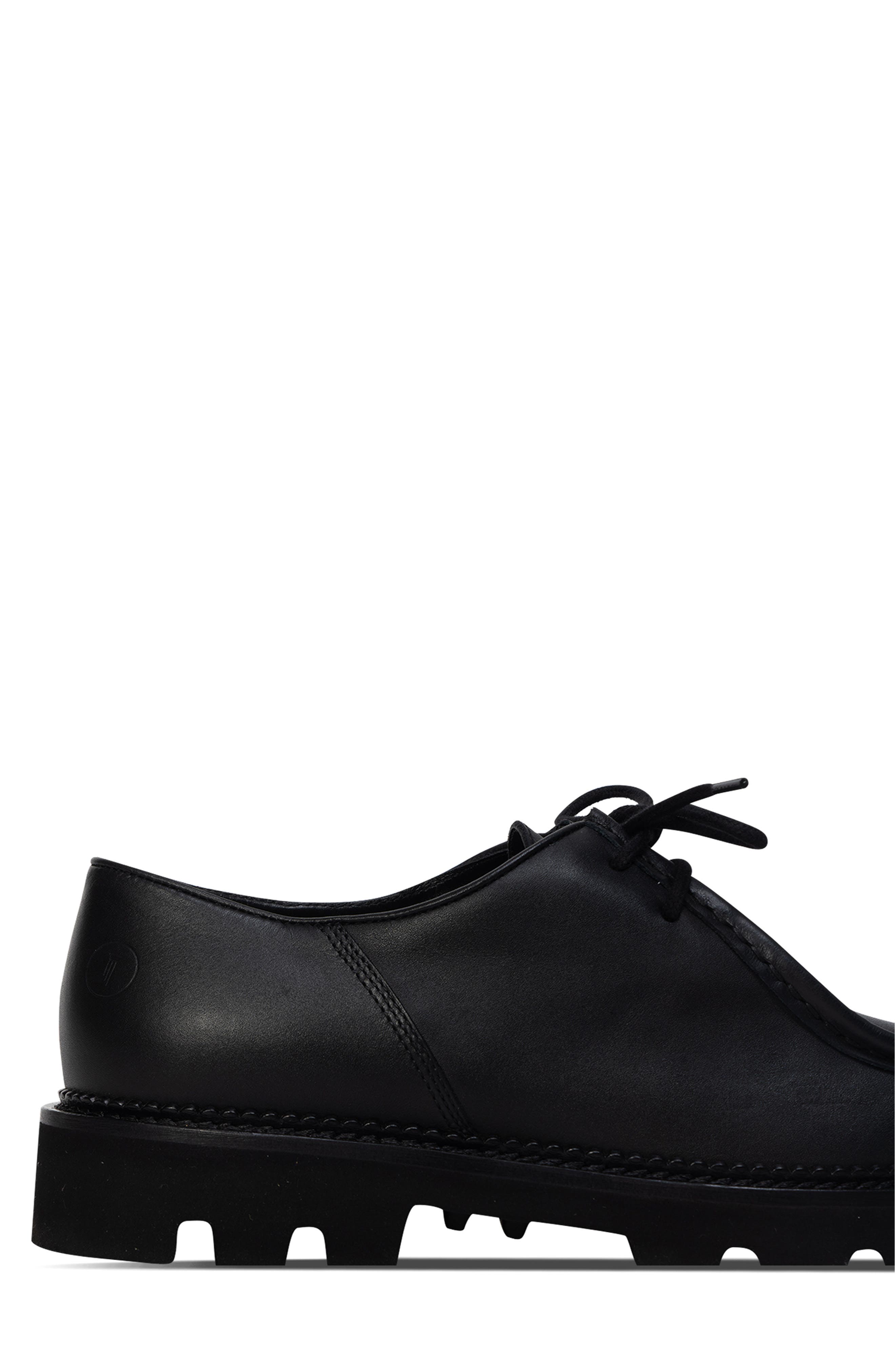 Collegium Moc Toe Derby, Alternate, color, Nero