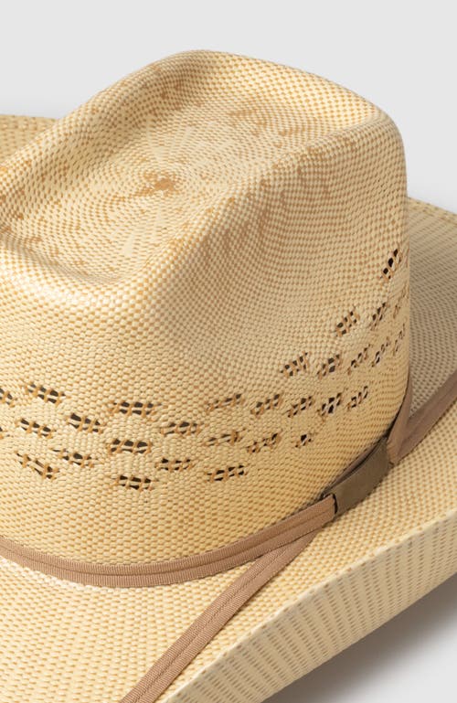 Manela The Ironclad 50x Bangora Straw Hat In Brown