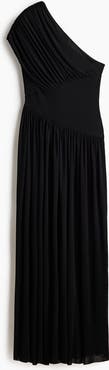 H&M Draped One-shoulder Dress