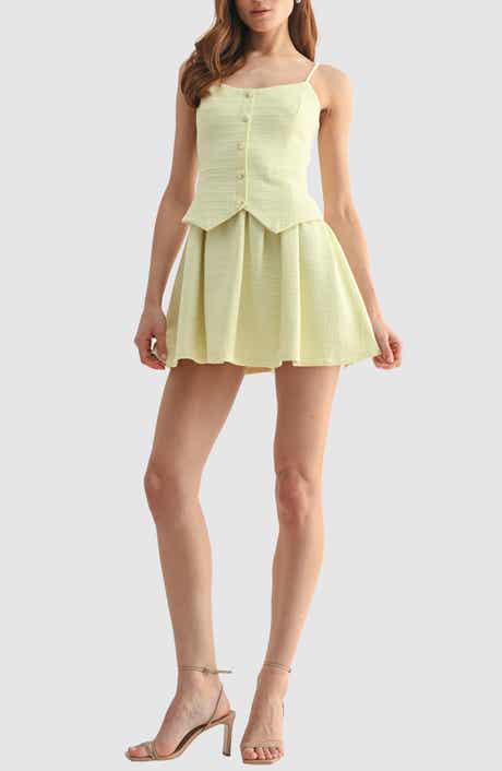 Lush Waistcoat Short Dress