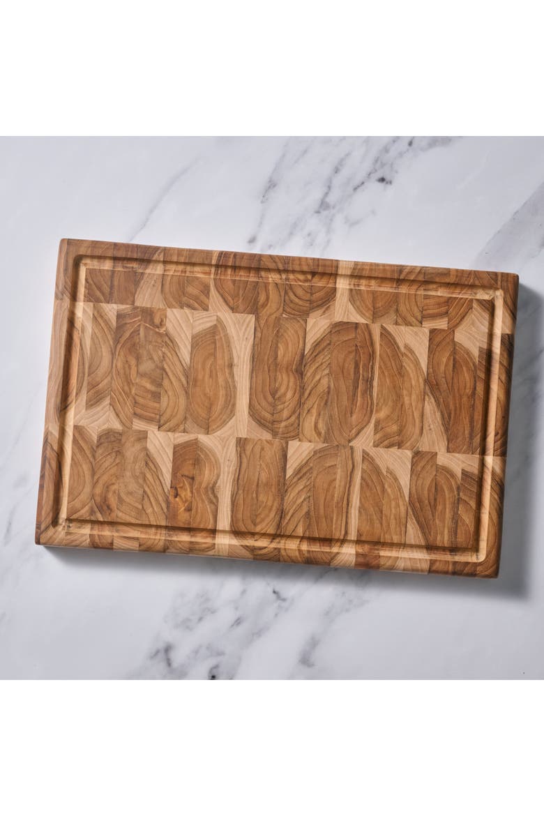 Vida Wood Cutting Board - Rectangle, Alternate, color, Natural