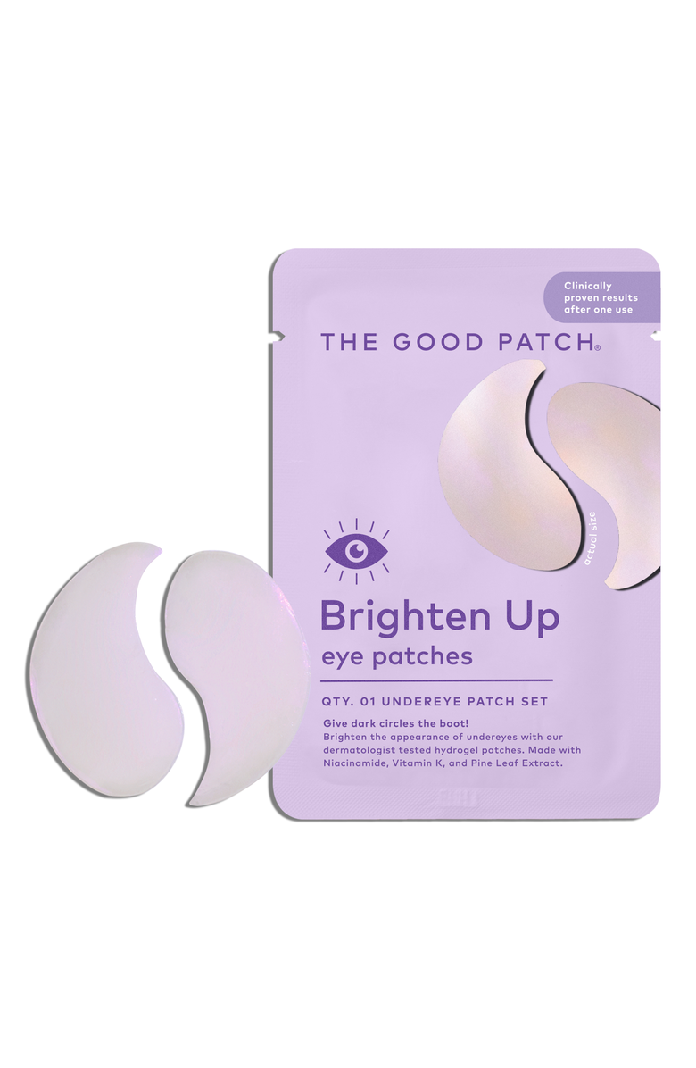 The Good Patch Brighten-Up Undereye Hydrogel Patch, Alternate, color, NO COLOR