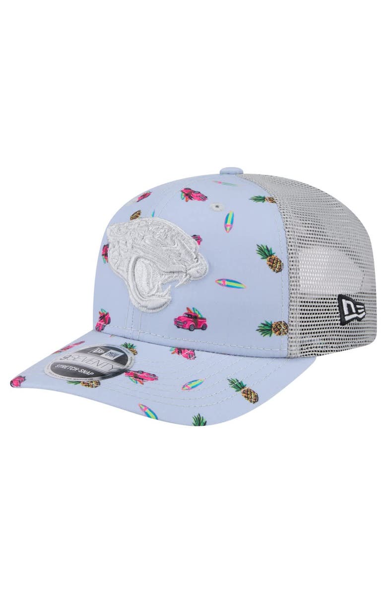 New Era Men's New Era Light Blue Jacksonville Jaguars Adventure Surfboard 9SEVENTY Adjustable Hat, Main, color, Light Blue