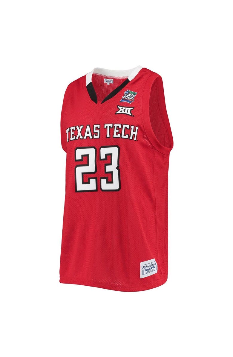 Retro Brand Men's Original Retro Brand Jarrett Culver Red Texas Tech Red Raiders Alumni Commemorative Replica Basketball Jersey, Alternate, color, 