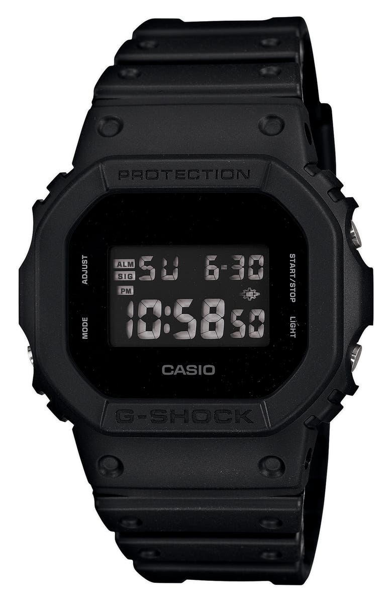 G-SHOCK Square Digital Watch, 48mm, Main, color, 