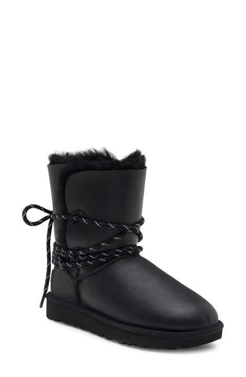 Bailey Tie Genuine Shearling Boot